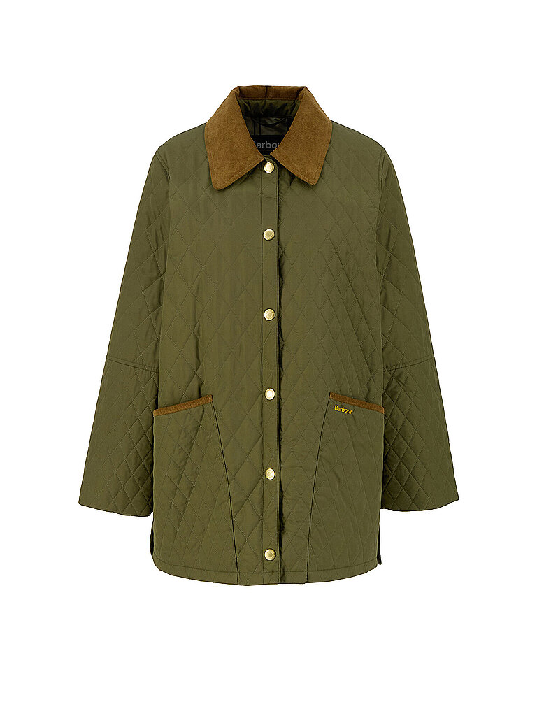 Chaqueta acolchada ligera GOLDMIRE oliva 42
