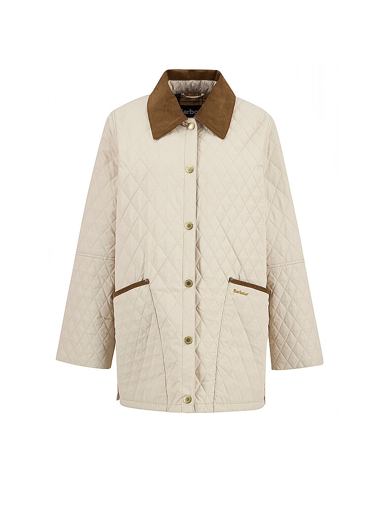 Barbour Chaqueta acolchada ligera GOLDMIRE crema