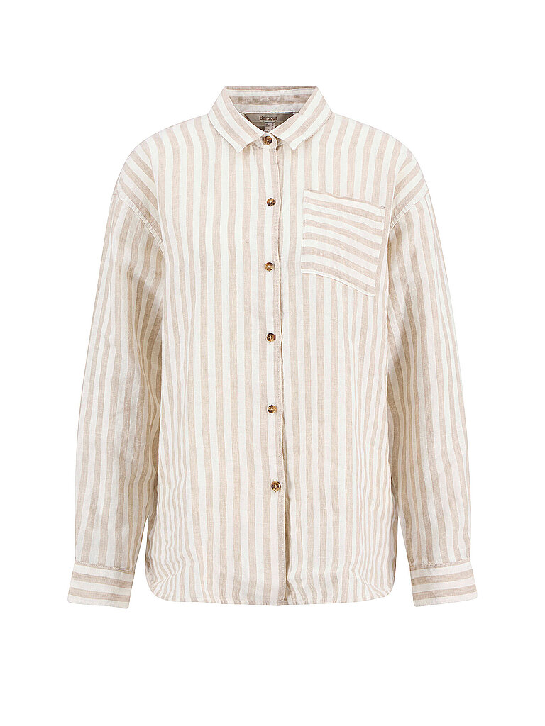 Barbour Blusa de lino ANNIE beige