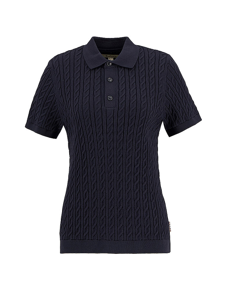 Barbour Polo azul oscuro 40