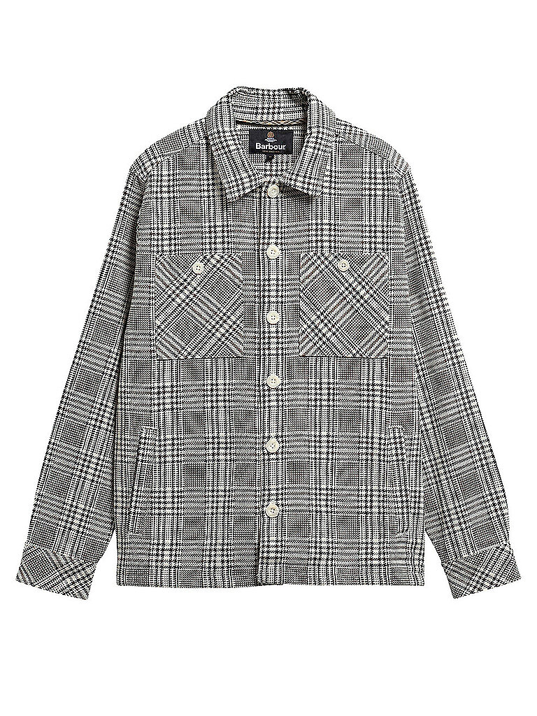 Barbour Sobrecamisa GLENCHECK ALDERNEY crema