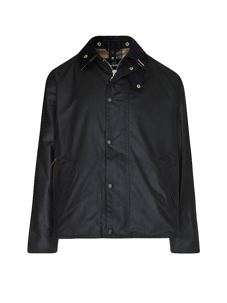 Barbour Chaqueta WAX azul oscuro