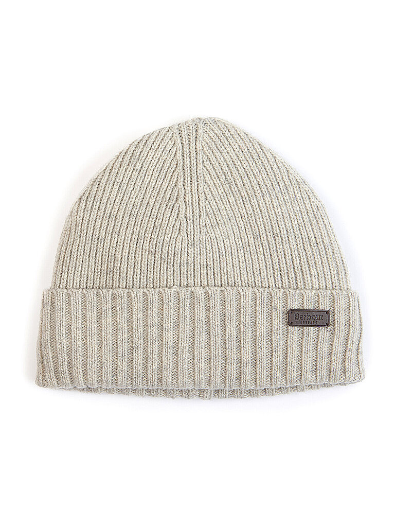 Barbour Gorro - Gorro CARLTON gris claro