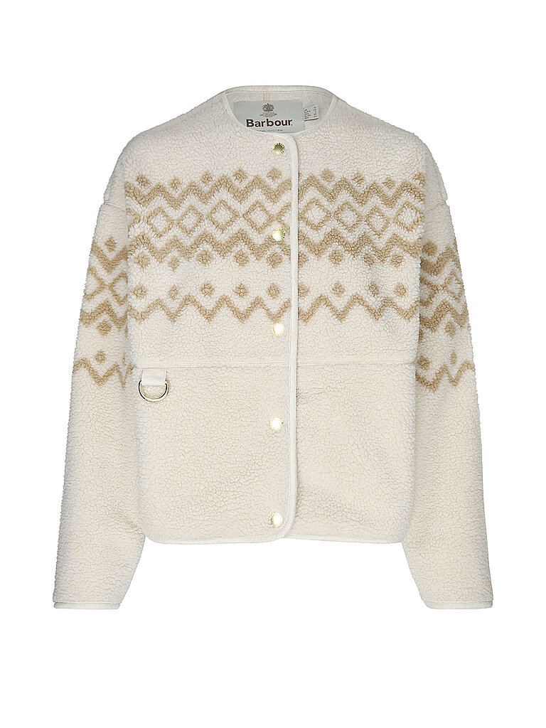 Barbour Chaqueta de forro polar FERRISDALE crema