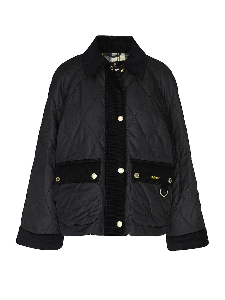 Barbour Chaqueta acolchada ligera KILNWICK negro
