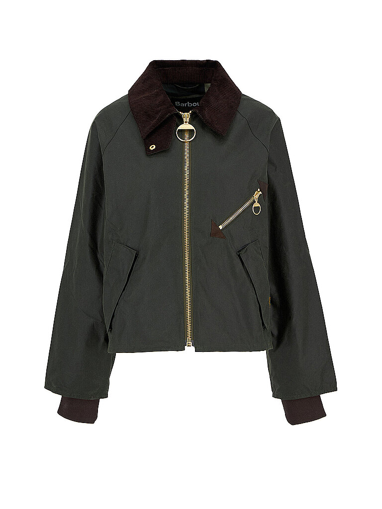 Barbour Parka ARLENE WAX oliva