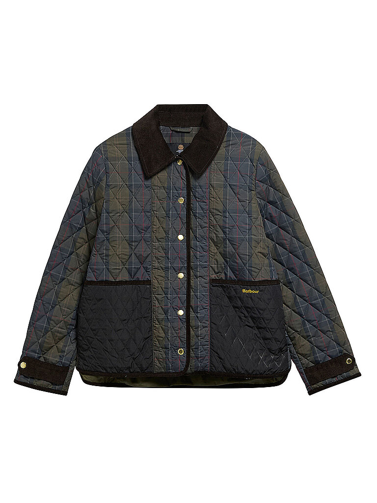 Barbour Chaqueta acolchada ligera AINSDALE verde oscuro