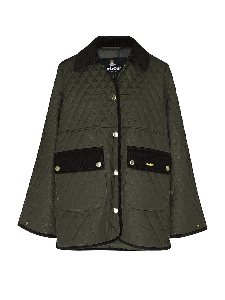 Barbour Chaqueta acolchada ligera WHICKHAM oliva