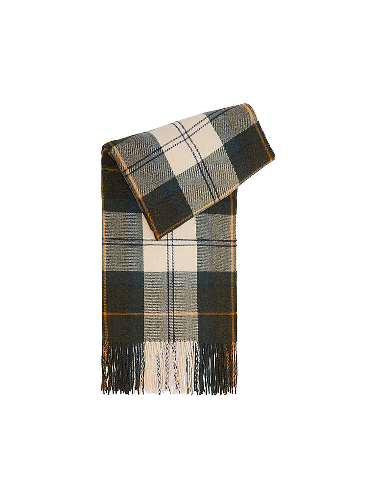 Barbour Bufanda verde oscuro
