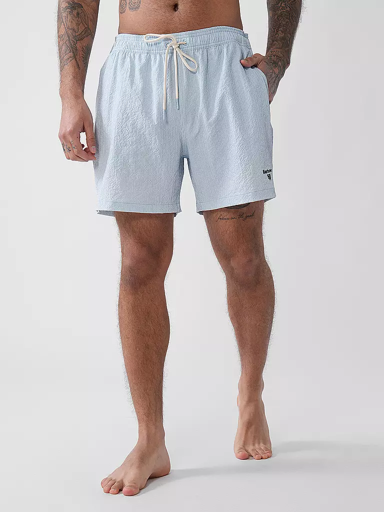 BARBOUR | Badeshorts  | Azul claro