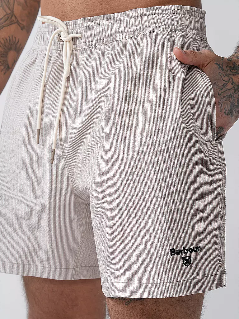 BARBOUR | Badeshorts  | Beige
