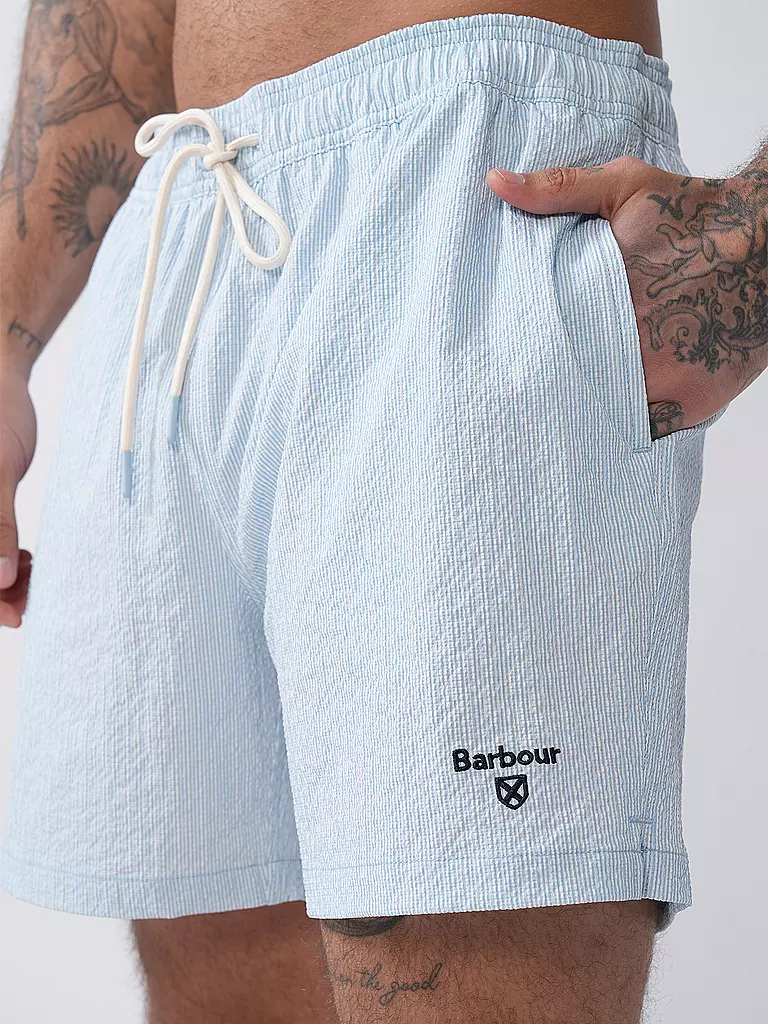 BARBOUR | Badeshorts  | Azul claro