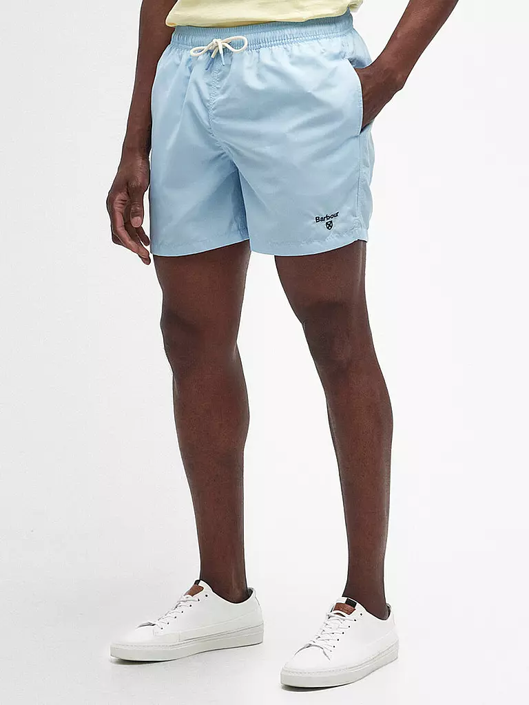 BARBOUR | Badeshorts STAPLE | Azul claro