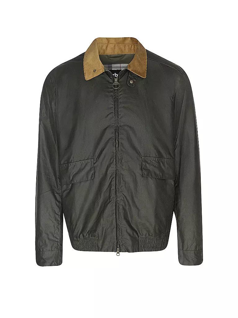 BARBOUR | Blusón NEWBURY WAX | Oliva