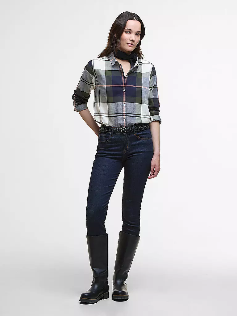 BARBOUR | Blusa MOORLAND | Azul oscuro