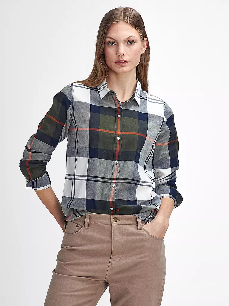 BARBOUR | Blusa MOORLAND | Oliva