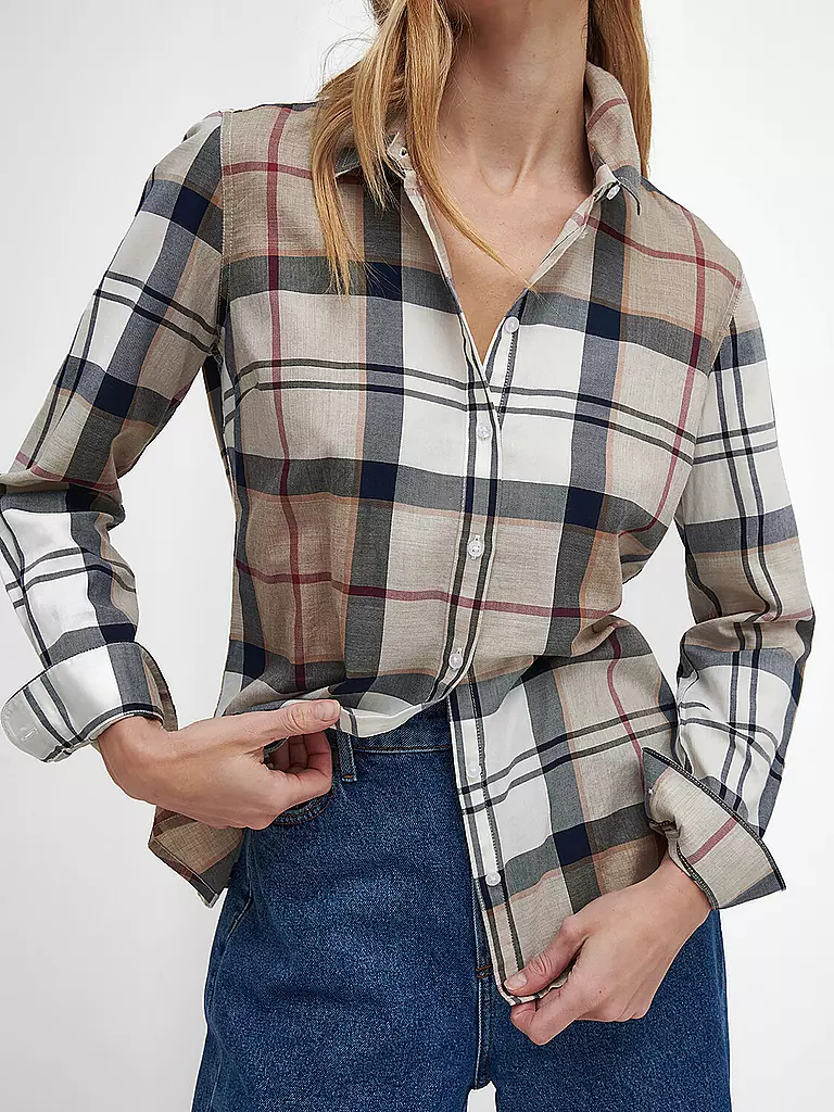 BARBOUR | Bluse BREDON | Marrón