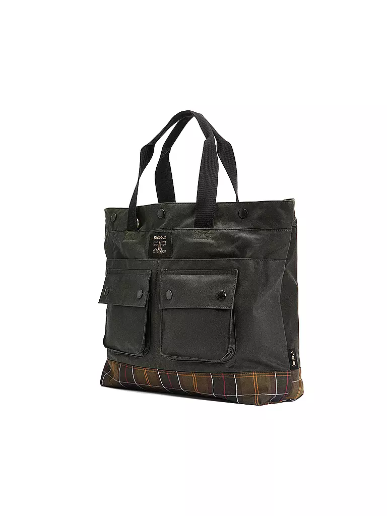 BARBOUR | Bolso - Tote Bag FIELD WAX | Oliva