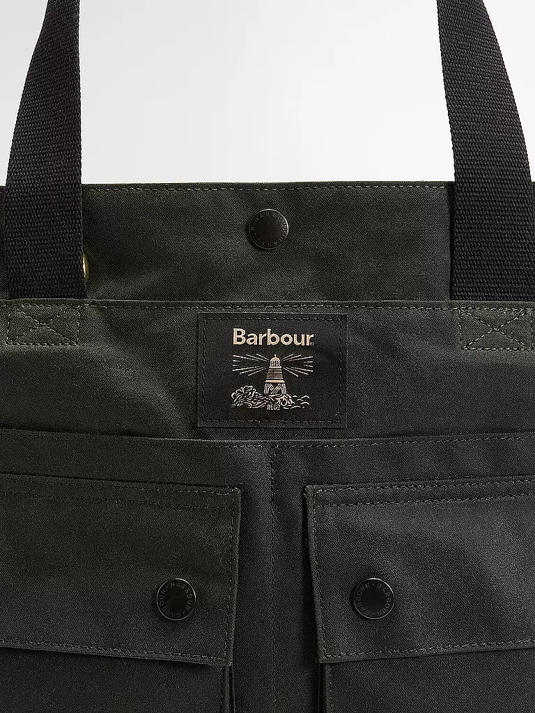 BARBOUR | Bolso - Tote Bag FIELD WAX | Oliva