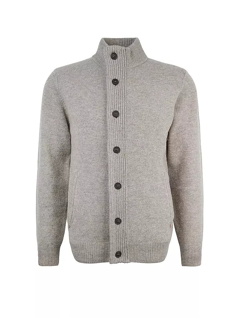 BARBOUR | Cárdigan ESSENTIAL | hellgrau