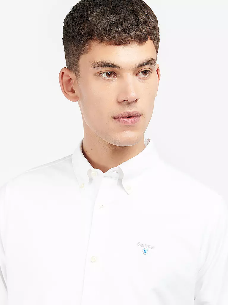 BARBOUR | Camisa corte tailored | Blanco