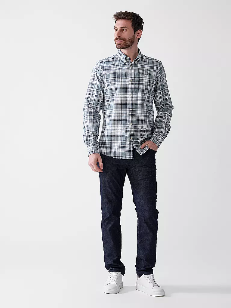 BARBOUR | Camisa de corte estándar | Azul