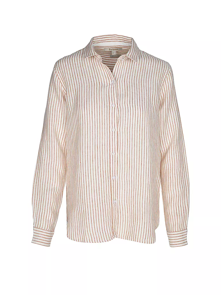 BARBOUR | Camisa de lino MARINE | Marrón