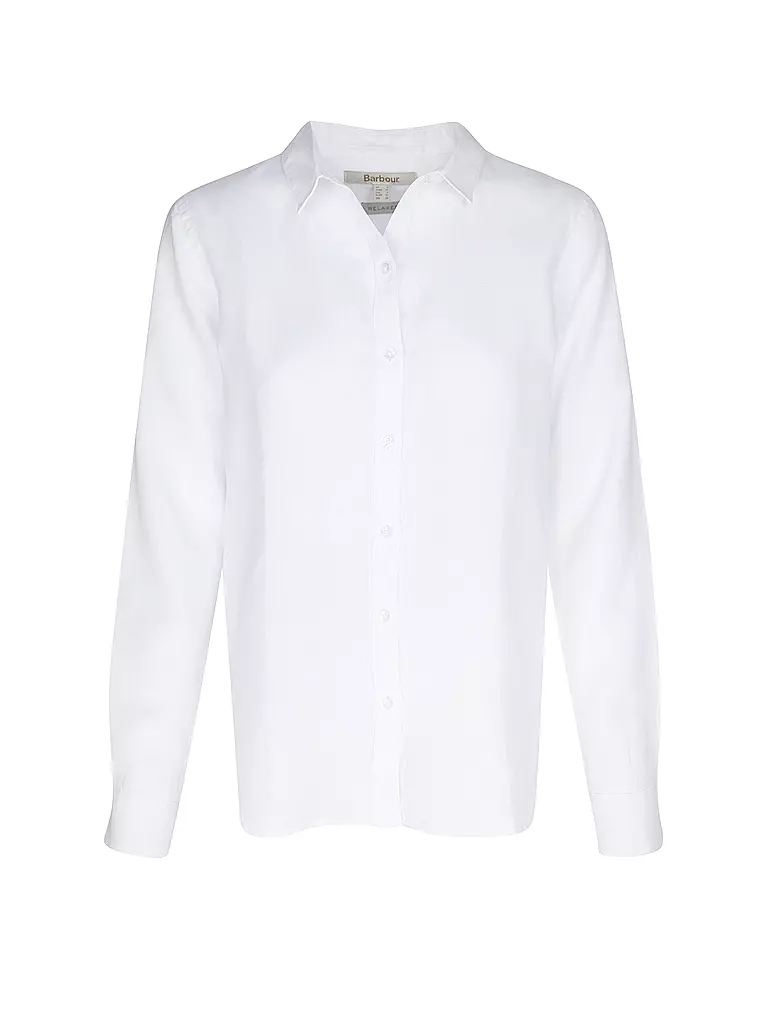 BARBOUR | Camisa de lino MARINE | Blanco