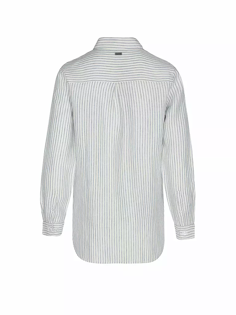 BARBOUR | Camisa de lino MARINE | Azul claro