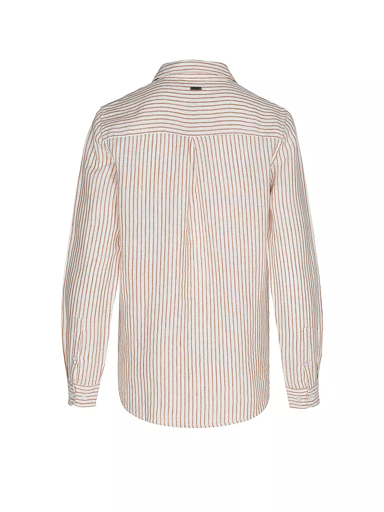 BARBOUR | Camisa de lino MARINE | Marrón