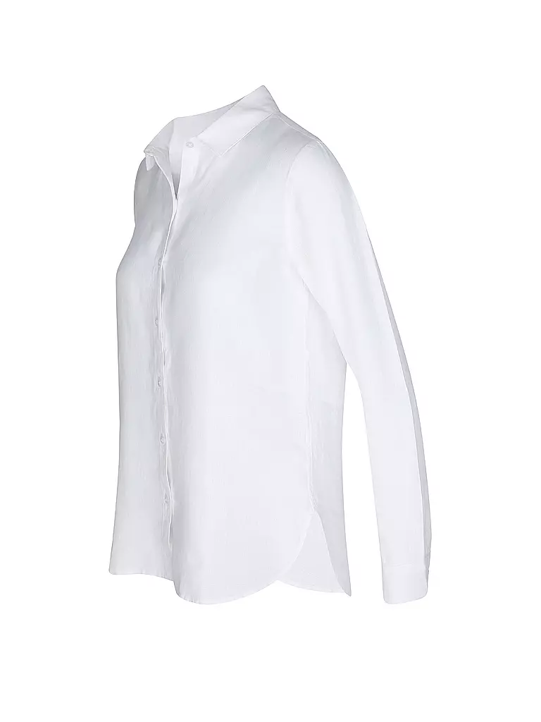 BARBOUR | Camisa de lino MARINE | Blanco