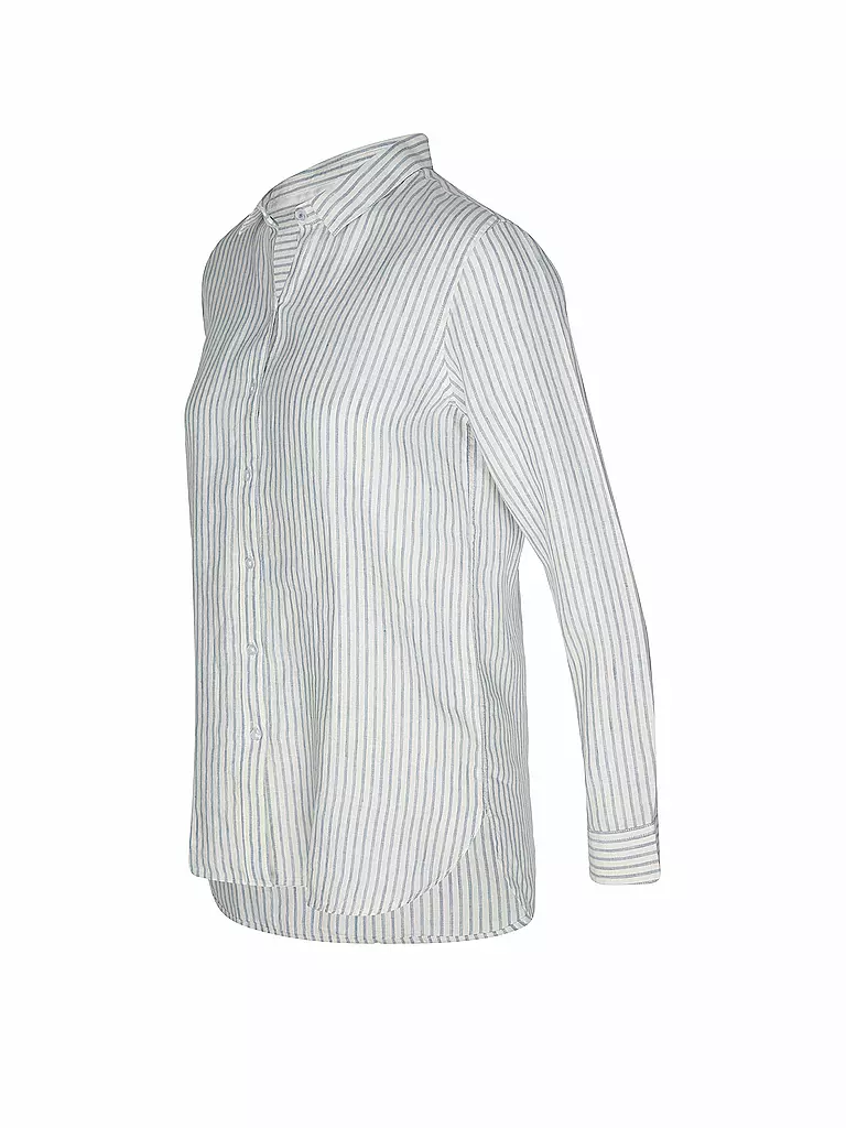 BARBOUR | Camisa de lino MARINE | Azul claro