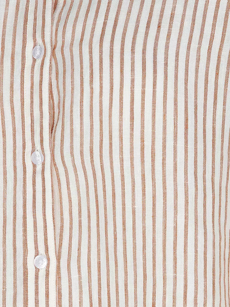 BARBOUR | Camisa de lino MARINE | Marrón