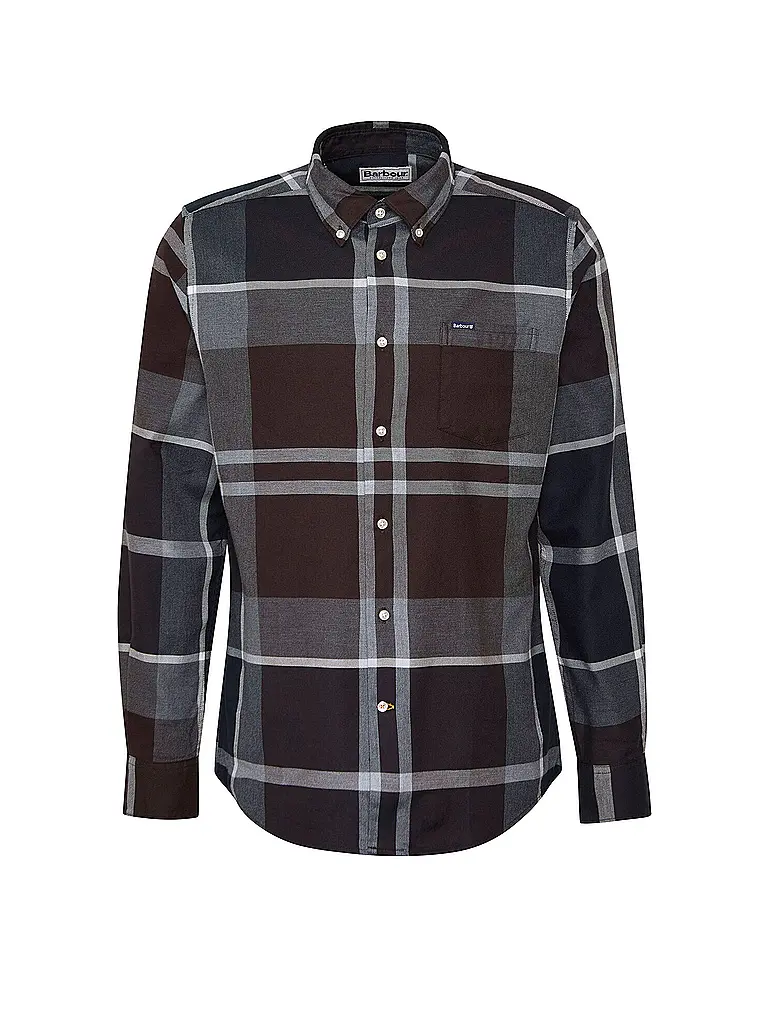 BARBOUR | Camisa Slim Fit DUNOON | Marrón