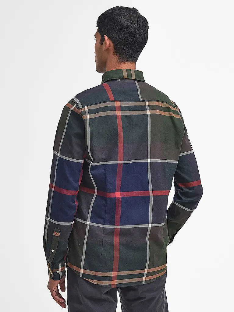BARBOUR | Camisa Slim Fit DUNOON | Oliva