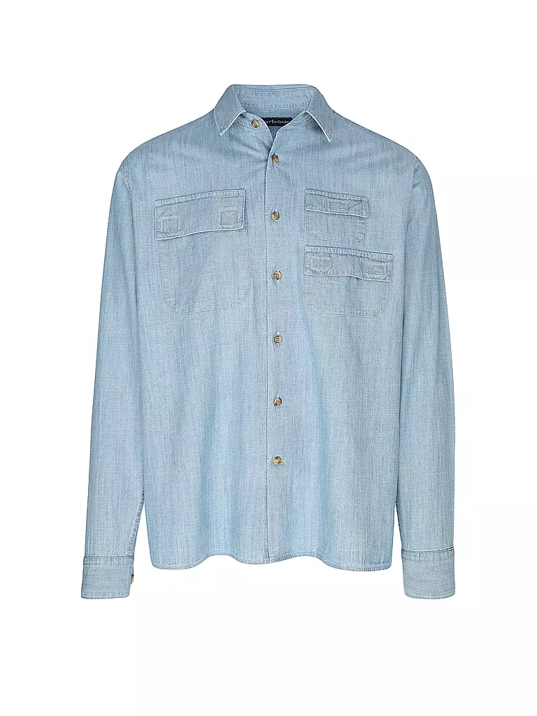 BARBOUR | Camisa vaquera | Azul claro