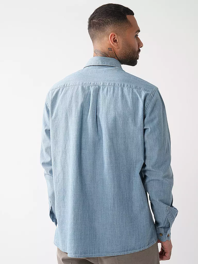 BARBOUR | Camisa vaquera | Azul claro