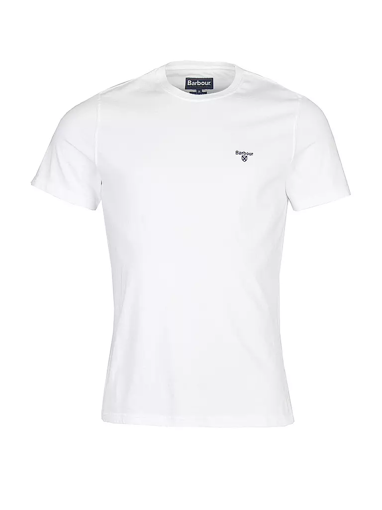 BARBOUR | Camiseta de corte regular | Blanco