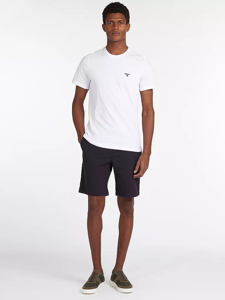 BARBOUR | Camiseta de corte regular | Blanco