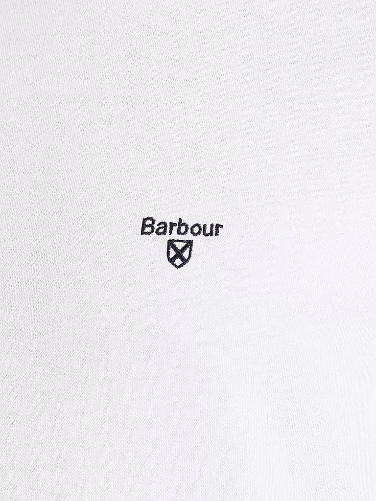 BARBOUR | Camiseta de corte regular | Blanco