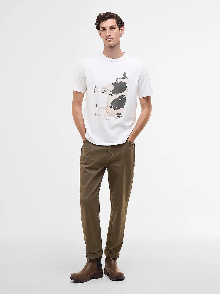 BARBOUR | Camiseta Paul Smith loves Barbour | Blanco