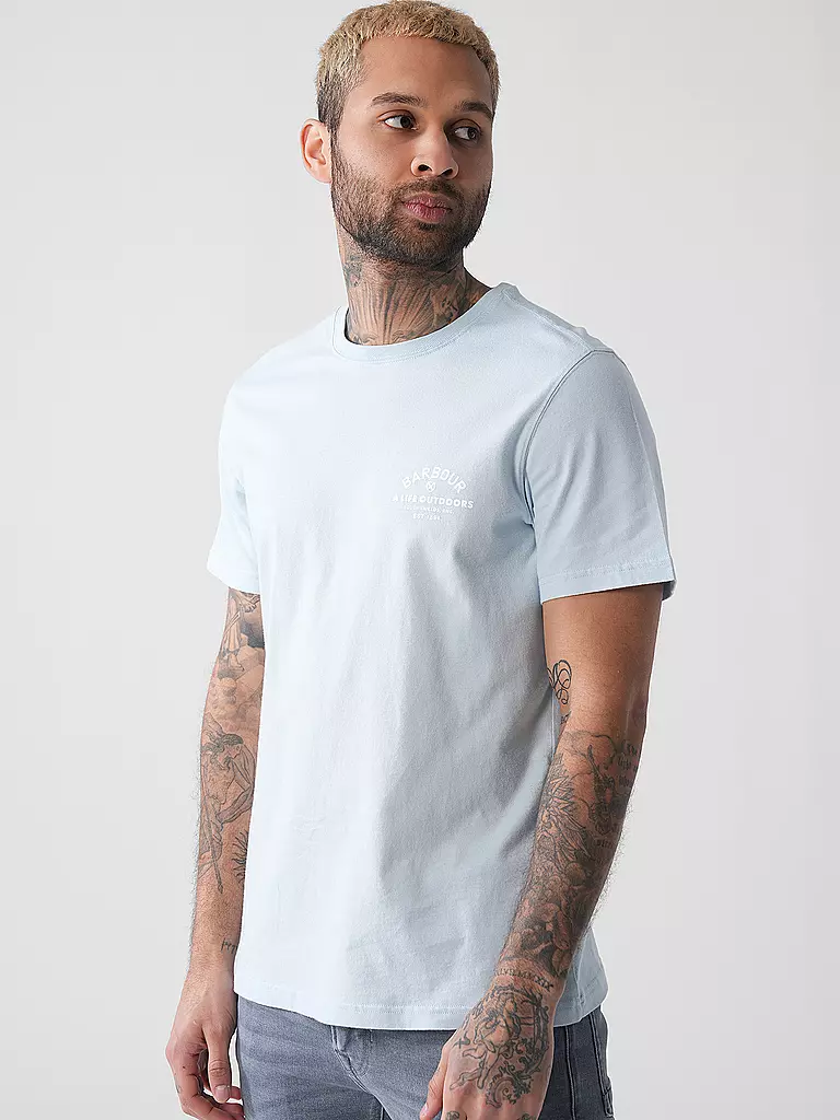 BARBOUR | Camiseta | Azul claro