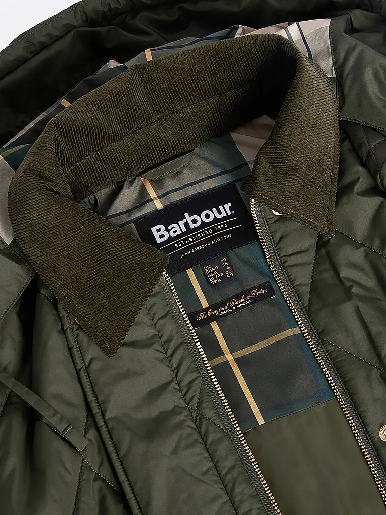 BARBOUR | Cazadora ligera acolchada MEREDITH | Oliva
