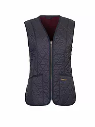 BARBOUR | Chaleco acolchado FLEECE BETTY | Azul oscuro