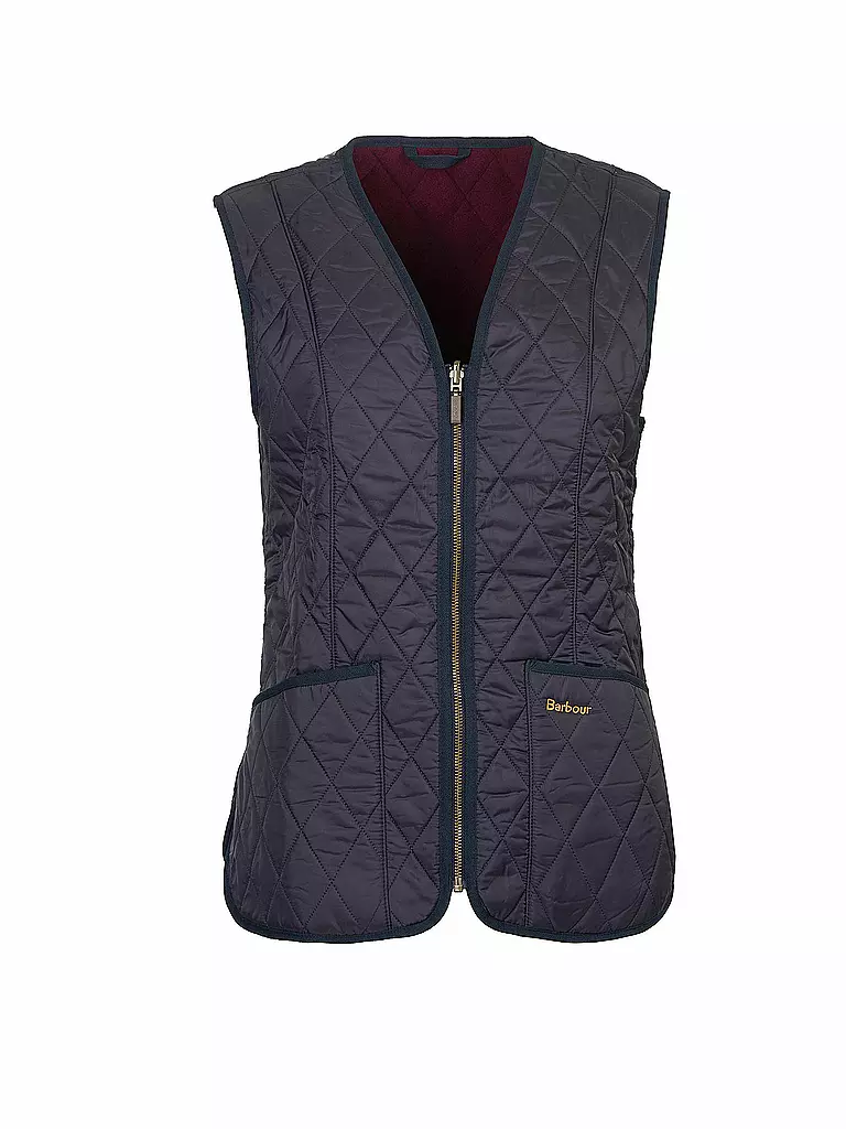 BARBOUR | Chaleco acolchado FLEECE BETTY | Azul oscuro