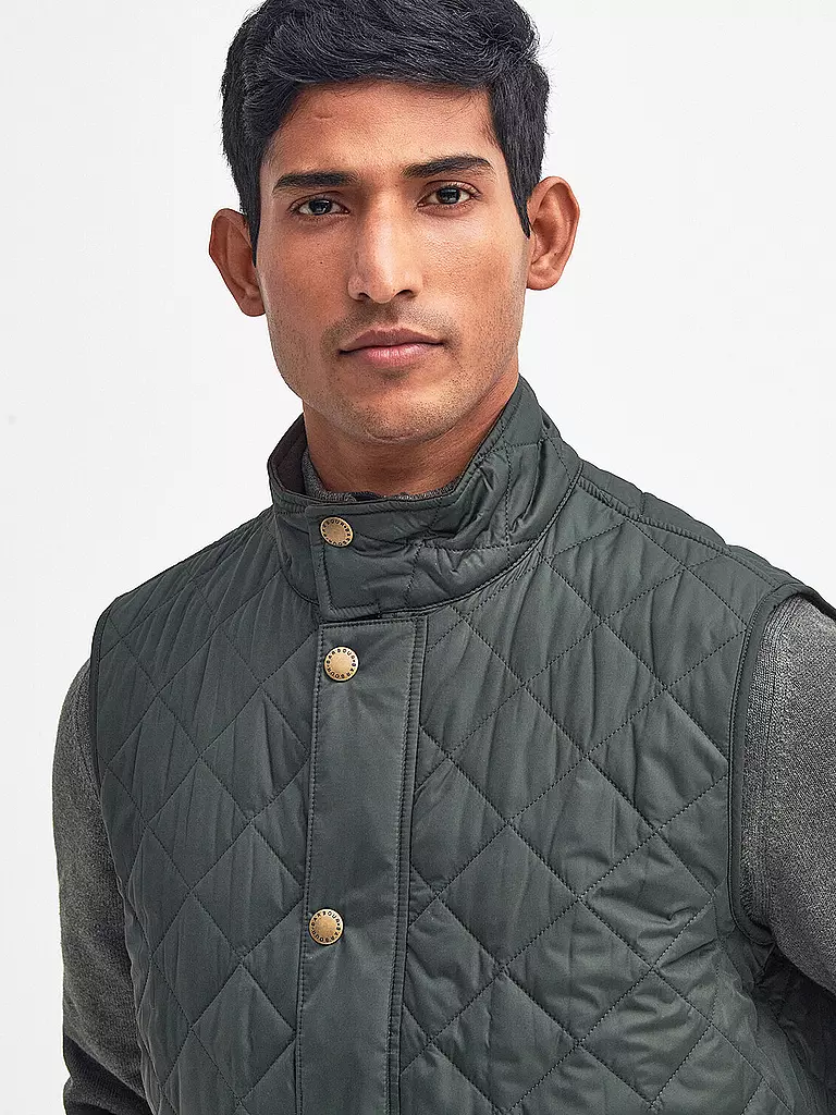 BARBOUR | Chaleco acolchado LOWERDALE | Oliva