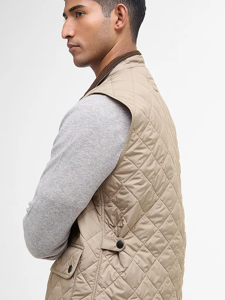 BARBOUR | Chaleco acolchado LOWERDALE | Beige