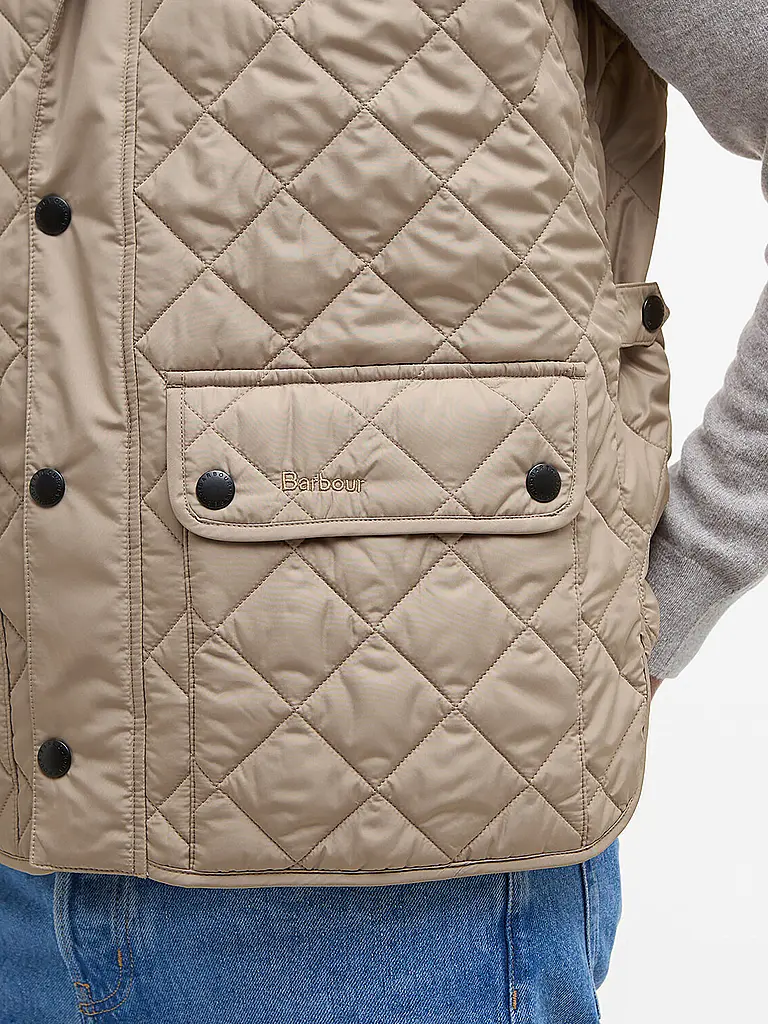 BARBOUR | Chaleco acolchado LOWERDALE | Beige
