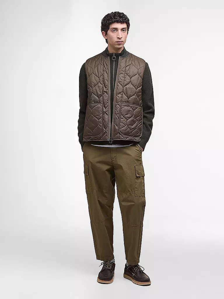 BARBOUR | Chaleco acolchado | Oliva
