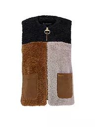 BARBOUR | Chaleco con aspecto de piel CATHY | Crema